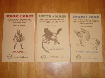 the three original rule booklets