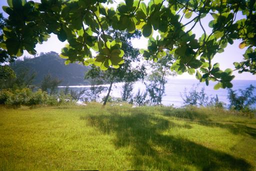 the ocean seen from the retreat center