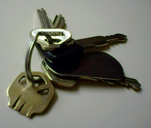 broken key